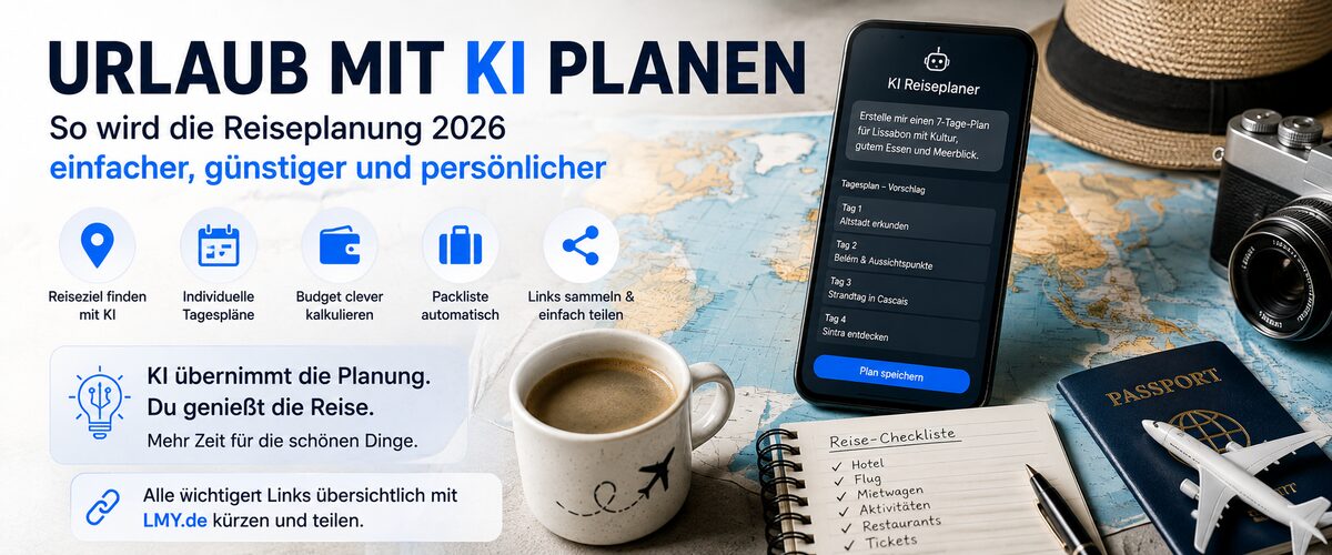 Urlaub mit KI planen: So wird die Reiseplanung 2026 einfacher, günstiger und persönlicher